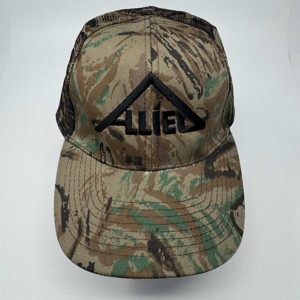 Nissun Allied Trucker Hat Camo‎ Mesh Back Adjustable Snapback Baseball Cap
